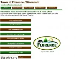 Sites similar to townofflorencewisconsin.com