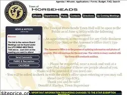 Sites similar to townofhorseheads.org