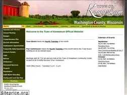 Sites similar to townofkewaskum.com