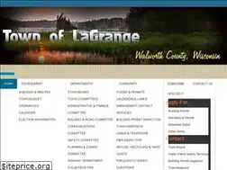 Sites similar to townoflagrangewi.com