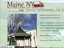 Sites similar to townofmaine.org