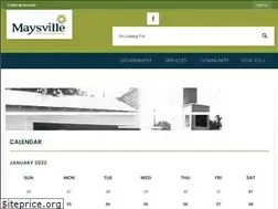 Sites similar to townofmaysville.org