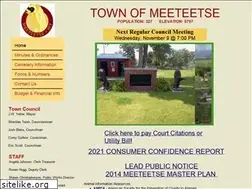 Sites similar to townofmeeteetse.org