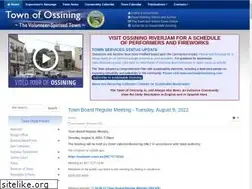 Sites similar to townofossining.com