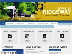Sites similar to townofridgeway.org