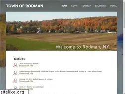 Sites similar to townofrodmanny.org