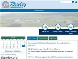 Sites similar to townofrowley.net