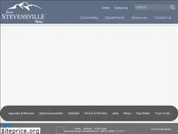 Sites similar to townofstevensville.com