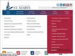 Sites similar to townofstmarys.com