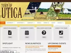 Sites similar to townofutica.org