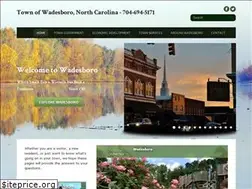 Sites similar to townofwadesboro.org