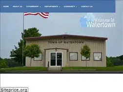 Sites similar to townofwatertown.us