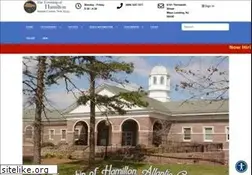 Sites similar to townshipofhamilton.com