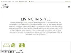 Sites similar to townsofchapelhill.com