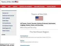 Sites similar to townsoftheusa.com
