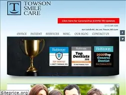 Sites similar to towsonsmilecare.com