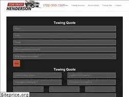Sites similar to towtruckhenderson.com