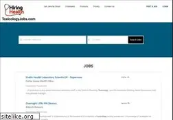 Sites similar to toxicologyjobs.com