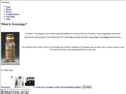 Sites similar to toxicologyproject.weebly.com