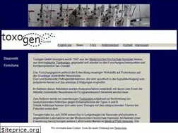 Sites similar to toxogen.de