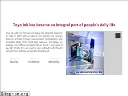 Sites similar to toyoinkindia.com