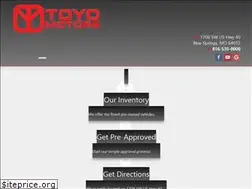 Sites similar to toyomotorsllc.com