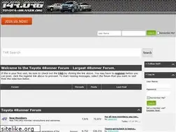 Sites similar to toyota-4runner.org