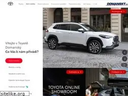 Sites similar to toyota-domansky.cz