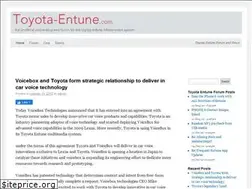 Sites similar to toyota-entune.com