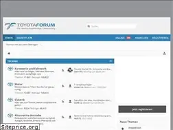 Sites similar to toyota-forum.de