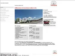 Sites similar to toyota-gallner.de
