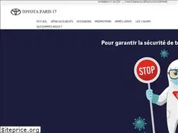 Sites similar to toyota-paris17.fr
