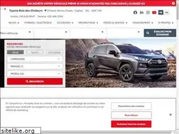 Sites similar to toyotabaiedeschaleurs.com