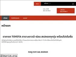 Sites similar to toyotabkk.com
