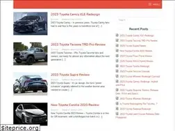 Sites similar to toyotacarsmodels.com