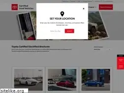 Sites similar to toyotacertifiedhybrids.com
