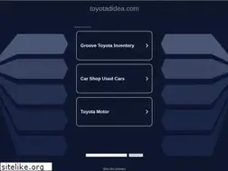 Sites similar to toyotadidea.com