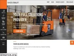 Sites similar to toyotaforklift.com