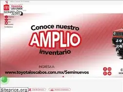 Sites similar to toyotaloscabos.com.mx