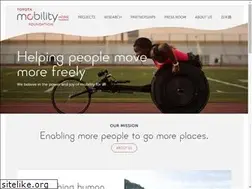 Sites similar to toyotamobilityfoundation.org
