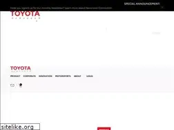 Sites similar to toyotanewsroom.com