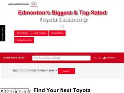 Sites similar to toyotanorthwestedmonton.com