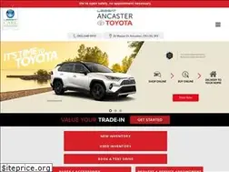Sites similar to toyotaofancaster.ca