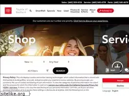 Sites similar to toyotaofbedford.com