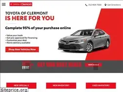 Sites similar to toyotaofclermont.com