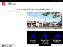 Sites similar to toyotaofcorvallis.com
