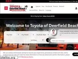 Sites similar to toyotaofdeerfieldbeach.com