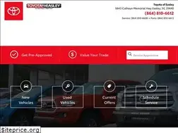 Sites similar to toyotaofeasley.com