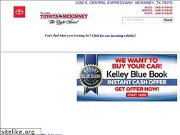 Sites similar to toyotaofmckinney.com