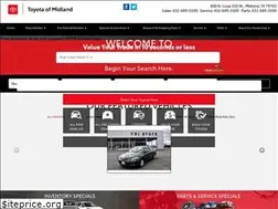 Sites similar to toyotaofmidland.com